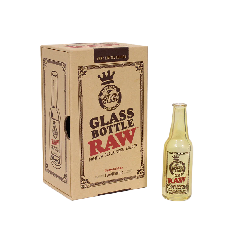 RAW Glass Bottle Cone Holder