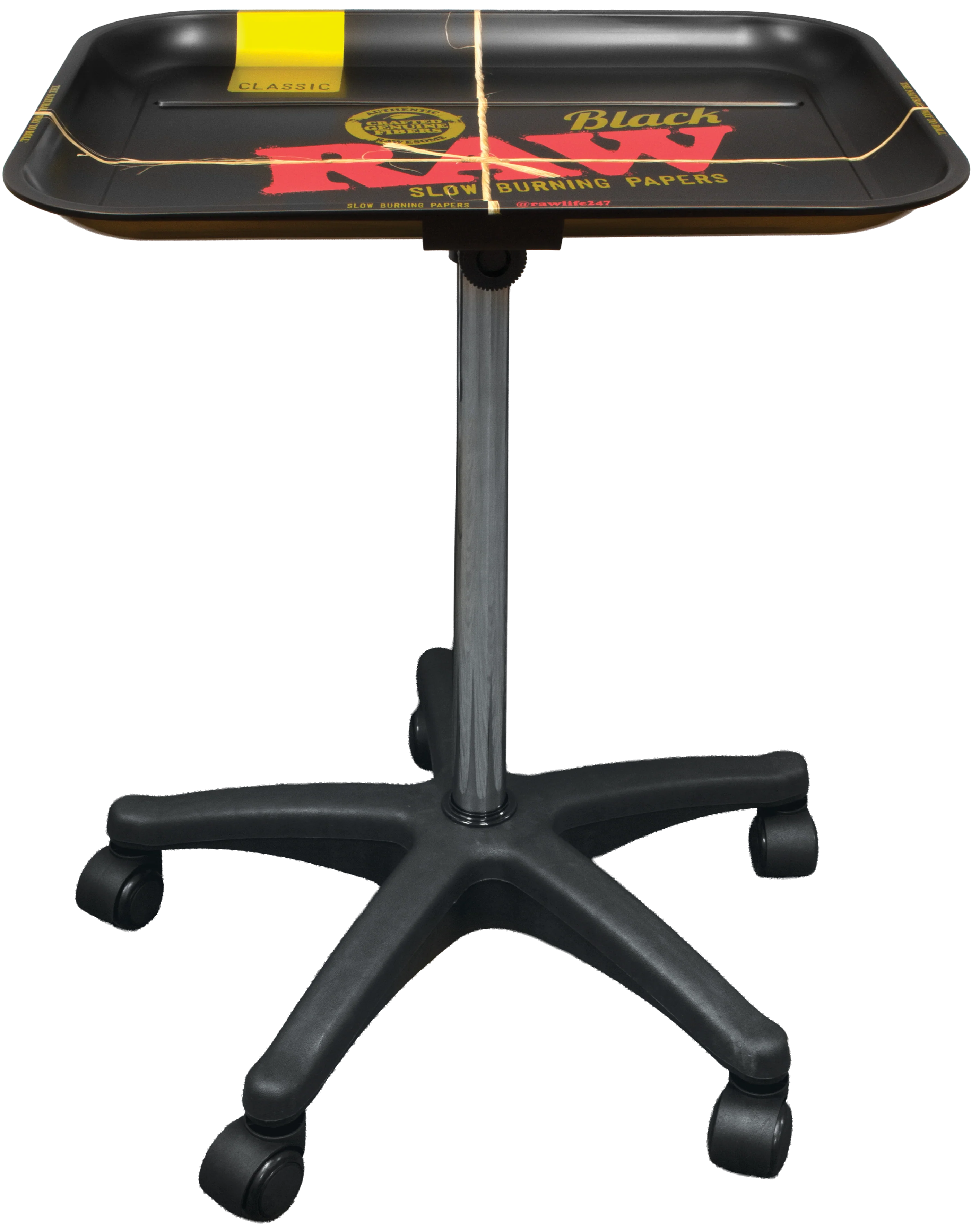 RAW Black Tray with Table Stand