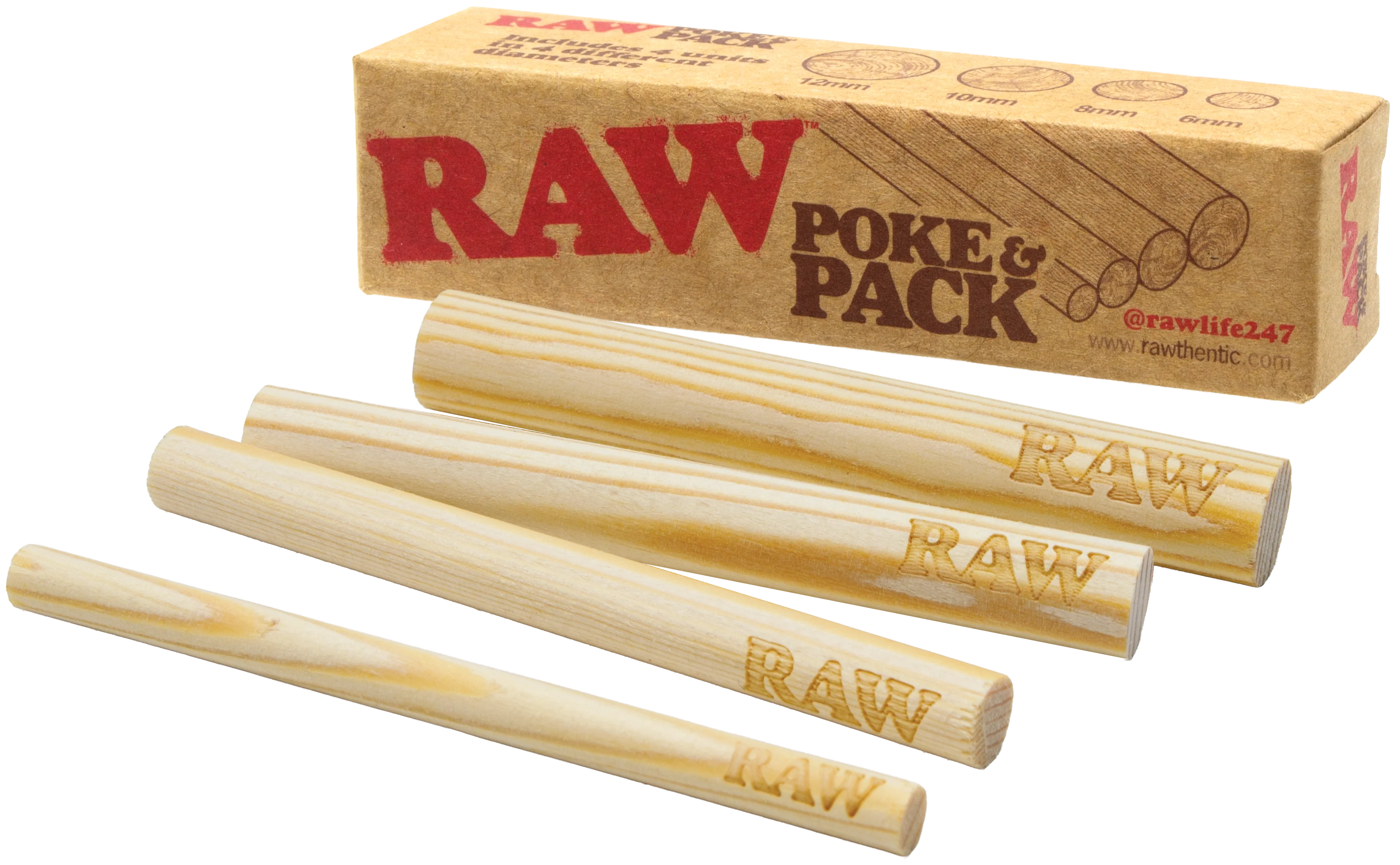 RAW Wood Poke and Pack